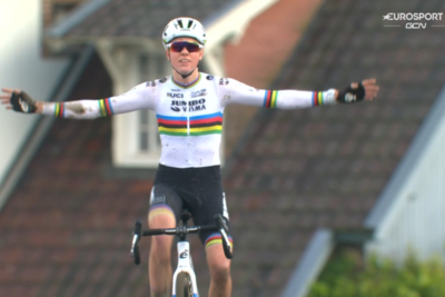 Fem van Empel rientra alle gare vincendo l'Urban Cross di Kortrijk ©Cyclocross24-Eurosport