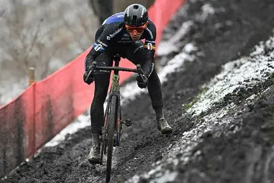 Thibau Nys si riconferma campione nazionale di ciclocross in Belgio © DH Les Sports/NVE