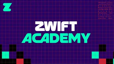 Il logo della Zwift Academy 2023
