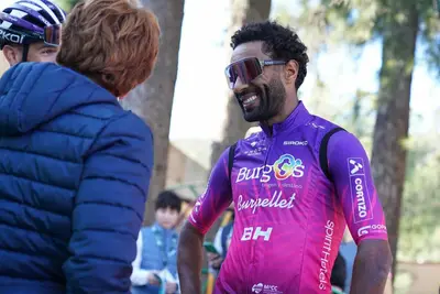 Merhawi è stato dimesso dopo un mese di convalescenza in ospedale. Era caduto al GP Marseillaise © via X @BurgosBH
