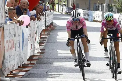 Vanpachtenbeke batte e Leleivytė nella seconda tappa del Giro di Toscana Femminile ©Michela Fanini-Giro della Toscana via Fb