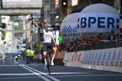 Jan Christen vince il Giro dell'Appennino 2024 @Giro dell'Appennino
