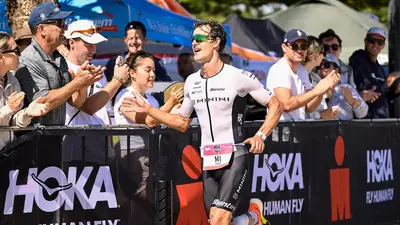 Gregory Barnaby sembra aver trovato la sua dimensione nel triathlon: sui 100 chilometri del T100 World Tour può giocarsela con i migliori al mondo © IRONMAN