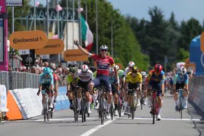 A Borgomanero vince ancora Paul Magnier ©Giro Next Gen
