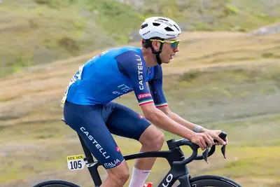 Alessandro Cattani al Tour de l'Avenir 2026©alpsbikecyclingteam