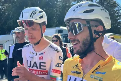 João Almeida e Adam Yates ©UAE Team Emirates via IG