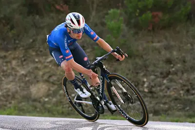 Nel 2025 Gianmarco Garofoli ha corso con la maglia dell'Italia i Mondiali di Kigali e gli Europei in Francia © GettySport via X @soudalquickstep