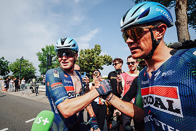 Tim Merlier e Jasper Stuyven ©Soudal Quick-Step