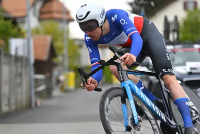 Rémi Cavagna punta al secondo titolo francese di fila a crono ©Movistar Team