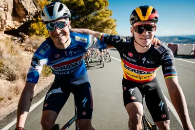 Remco Evenepoel e Mikel Landa inizieranno la stagione alla Figueira Champions Classic ©Soudal Quick-Step