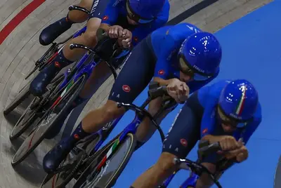 Il quartetto femminile ai Mondiali su Pista di Ballerup 2024 ©SprintCycling