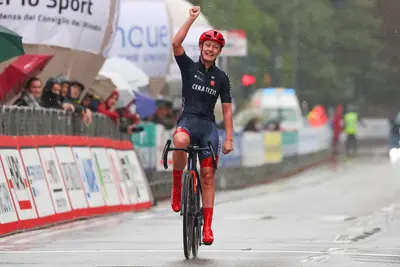 Cédrine Kerbaol vince in solitaria la Tre Valli Varesine ©Ceratizit-WNT Pro Cycling (Sprint Cycling)