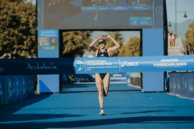 Cassandre Beaugrand è attesa alla difesa del titolo alle World Triathlon Championship Series 2025 © World Triathlonq