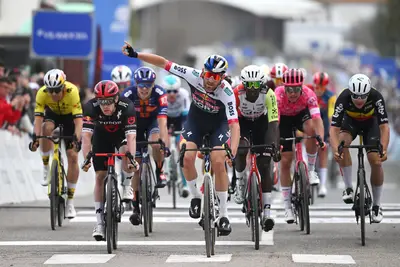 Jordi Meeus vince a Tavira ©Red Bull-BORA-hansgrohe (GettySport)