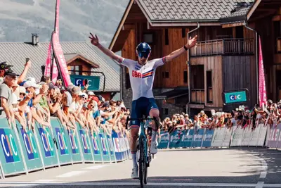 Joseph Blackmore vince a La Rosière ©Tour de l'Avenir