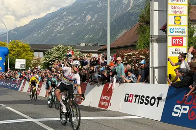 Tadej Pogačar vince a Martigny ©Tour de Romandie