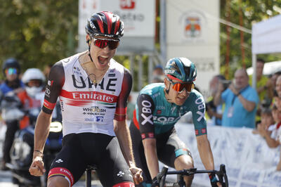 Nel 2022 Juan Ayuso ottenne qui la sua prima vittoria da professionista © EFE