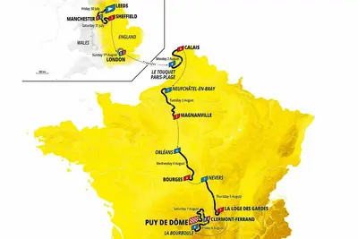 Tour de France Femmes 2027 - Planimetria