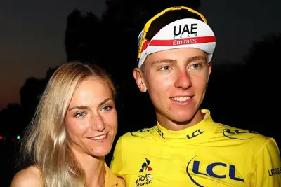 Urška Žigart, qui con il compagno Tadej Pogacar © Getty Images