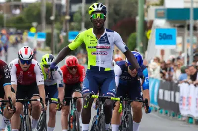 Biniam Girmay torna alla vittoria alla Surf Coast Classic ©Intermarché-Wanty