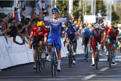 Campbell Stewart esulta a Zagabria, Kristoff secondo di tappa e della generale ©Team Jayco AlUla