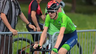 Jakob Omrzel, qui ai campionati nazionali sloveni © Adria Mobil
