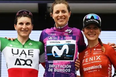 Reusser, Longo Borghini e Kastelijn sul podio finale ©UCI Cycling