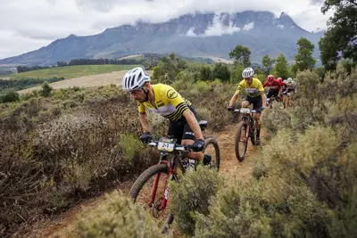 Nino Schurter e Filippo Colombo, vincitori della Cape Epic 2025 © Absa Cape Epic