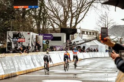 Nel 2023 fu Silvia Persico a conquistare la Freccia del Brabante, battendo in volata Demi Vollering e Liane Lippert © De Brabantse Pijl