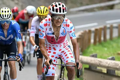Richard Carapaz, vincitore della maglia a pois al Tour 2024 © EF Education-EasyPost