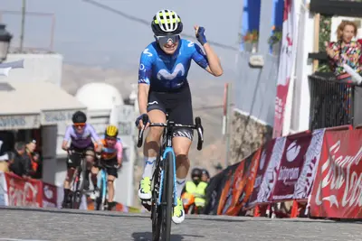 Vittoria netta di Olivia Baril ad Almeria ©Movistar Team