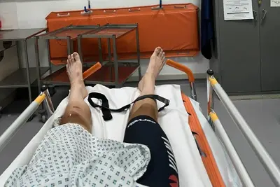 Colpito da un’auto in allenamento, Cian Uijtdebroeks rischia di rinviare il rientro © Cian Uijtdebroeks via IG
