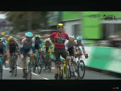 Olav Kooij vince l'ultima tappa del Tour of Britain 2025