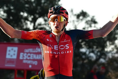 Tao Geoghegan Hart, che recentemente ha preso posizione sulla situazione del ciclismo in UK © INEOS Grenadiers-Getty Images