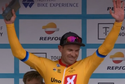 Alexander Kristoff sul podio del Tour of Norway