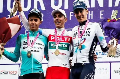 Piganzoli, Pinarello e Zambanini sul podio ©tourofantalya-IG