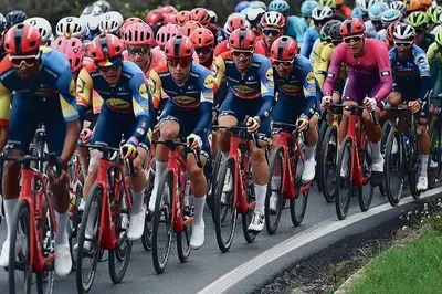 La Lidl-Trek schierata per Johnny Milan nell'ultima Tirreno-Adriatico ©Getty Images