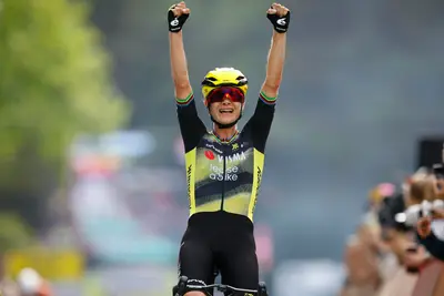 Marianne Vos vince la prima tappa ©Team Visma Lease a Bike