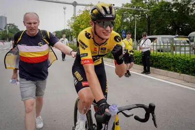Olav Kooij debutterà alla Milano-Sanremo nel 2024 ©Team Visma Lease a Bike