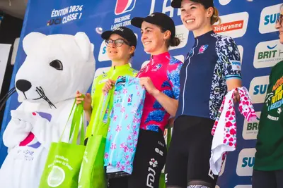 Brown, Kraak e Le Net sul podio della cronometro del Bretagne Tour ©FDJ-Suez