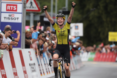 Riejanne Markus vince l'ultima tappa del Tour de Romandie ©Team Visma Lease a Bike