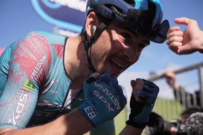 Christian Scaroni è stato l'unico vincitore di tappa italiano del Giro d'Italia 2025, vittorioso nella 16ª frazione © Giro d'Italia via X