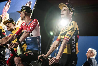 Jonas Vingegaard alla presentazione delle squadre alla vigilia della Vuelta 2023 © Vuelta a España