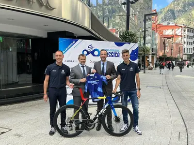 Carlos Verona, corridore spagnolo residente in Andorra, è tra i promotori della corsa di un giorno al debutto nel 2025 © via X @andorraword_ad