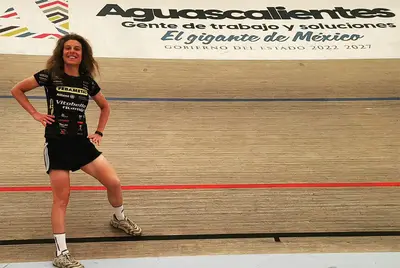 Vittoria Bussi nel velodromo di Aguascalientes © Vittoria Bussi