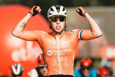 Lorena Wiebes vince il suo secondo campionato europeo ©Limburg 2024