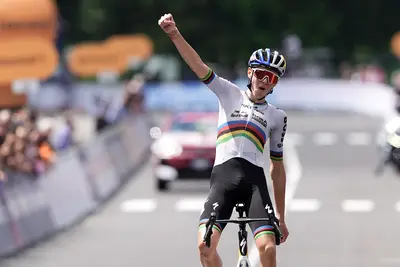 Lorenzo Finn vince sul Monte Livata ©Giro d'Italia Next Gen/LaPresse
