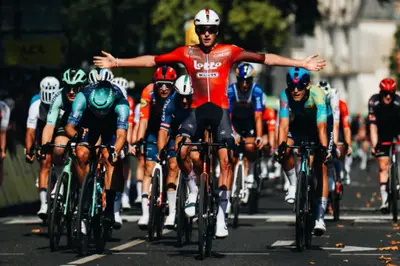 Keije Solen vince la seconda tappa ©Tour de l'Avenir