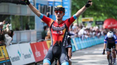 Matej Mohorič vince l'ultima tappa dopo la neutralizzazione ©Renewi Tour