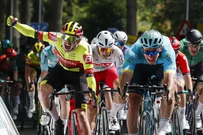 lexander Salby vince la quinta tappa dello ZLM Tour 2024 ©SprintCycling